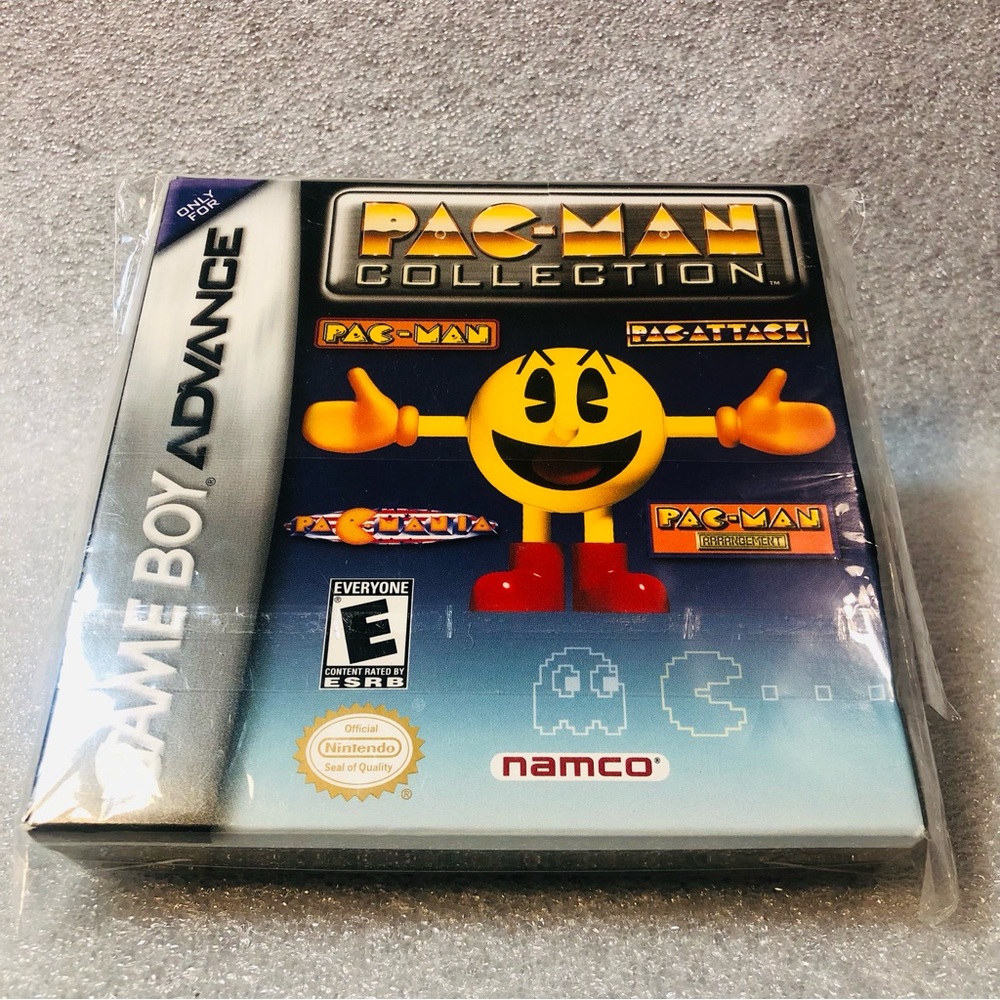 Pac-Man Collection GBA Nintendo Game Boy Advance Namco 2001 SEALED NEW